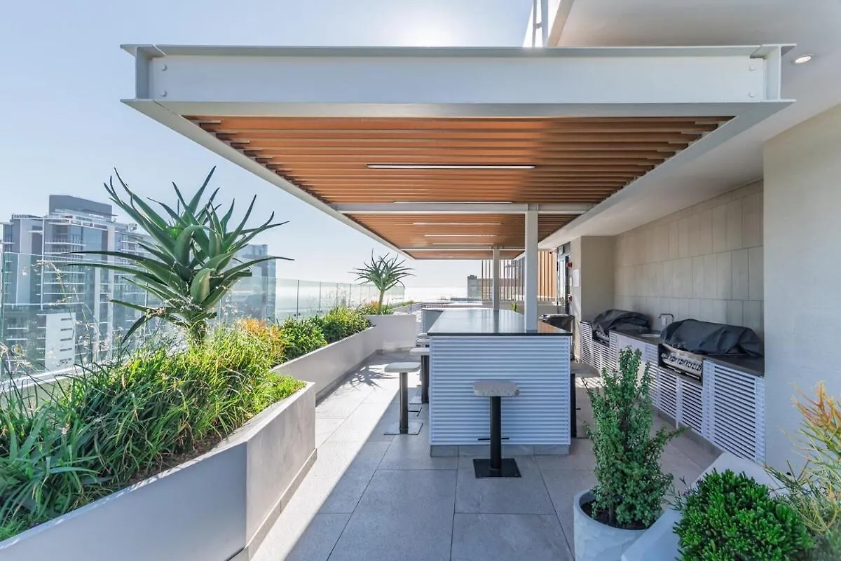 Daire Urban Escape Stylish 18Th Floor & Rooftop Oasis Cape Town